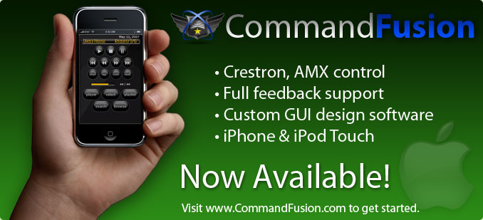 CommandFusion - Coming Soon!